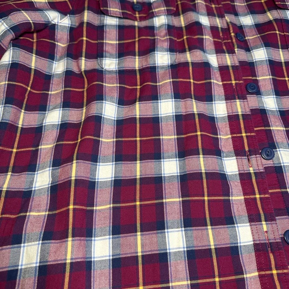 L.L. Bean Plaid Women's Button Down Jacket with hood - Picture 9 of 11